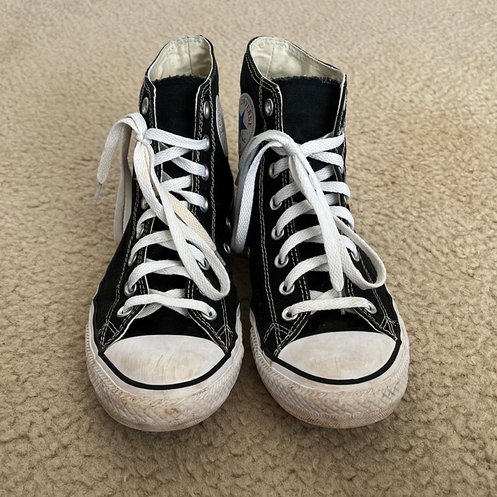 Black Converse High Tops